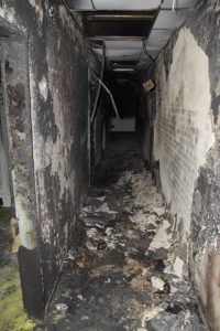 Brand in Celler Flüchtlingsunterkunft