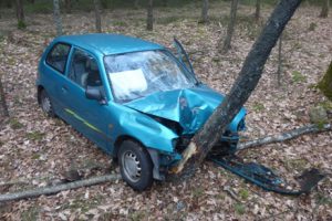 Verunfallter Toyota