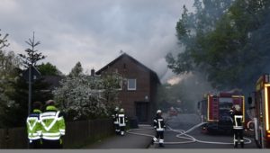Wathlingen - Dachstuhl brennt