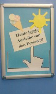 Bücherbus macht Sommerpause