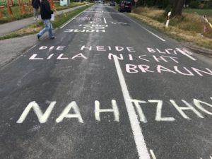 Protest gegen Sonnenwendfeier