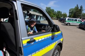 Ferienpass-Aktion bei der Polizei Celle