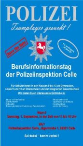 Plakat Berufsinfotag