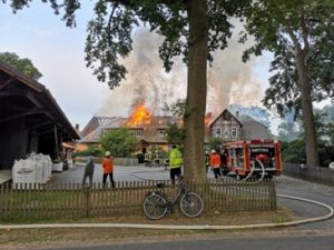Wohnhausbrand Becklingen