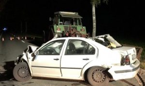 Winsen - Verkehrsunfall mit Traktor