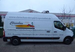 Autodiebe stehlen Partyservice-Transporter