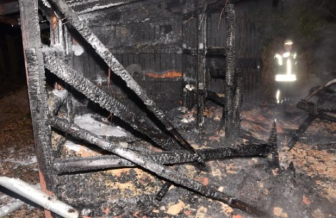 Nienhagen – Angelheim brennt nieder