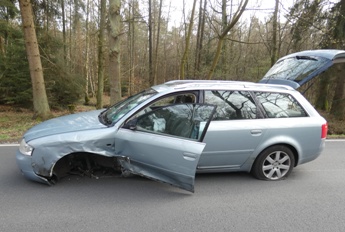 Verkehrsunfall bei Lachtehausen2