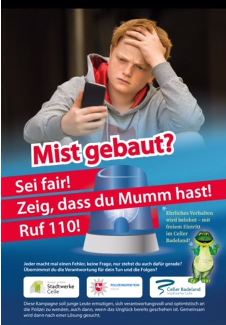 Plakat Stadtwerke Celle