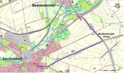 Umleitung Jarnser Straße Jarnser Straße
