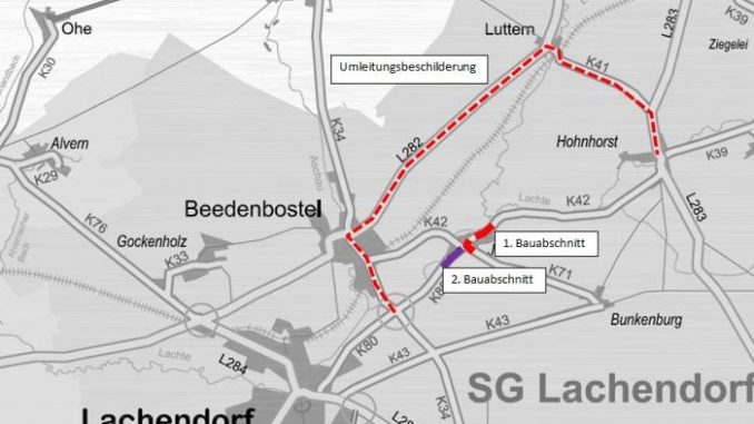 Umleitung Jarnsen Jarnsen