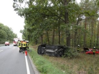 Unfall Bundesstraße 214 zwischen Hambühren und Celle